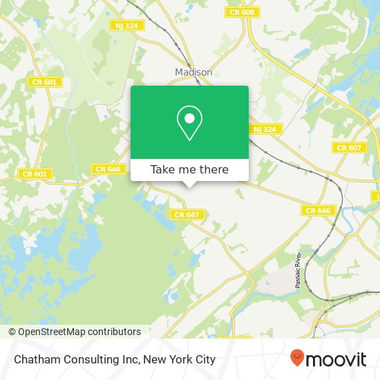 Chatham Consulting Inc map