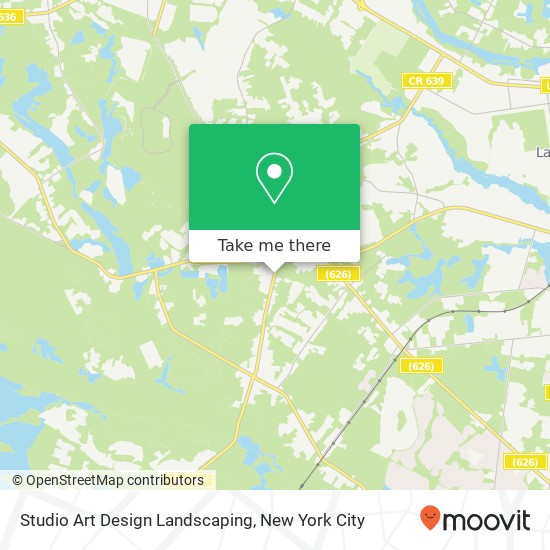 Studio Art Design Landscaping map