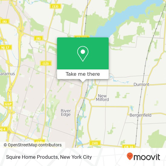 Squire Home Products map