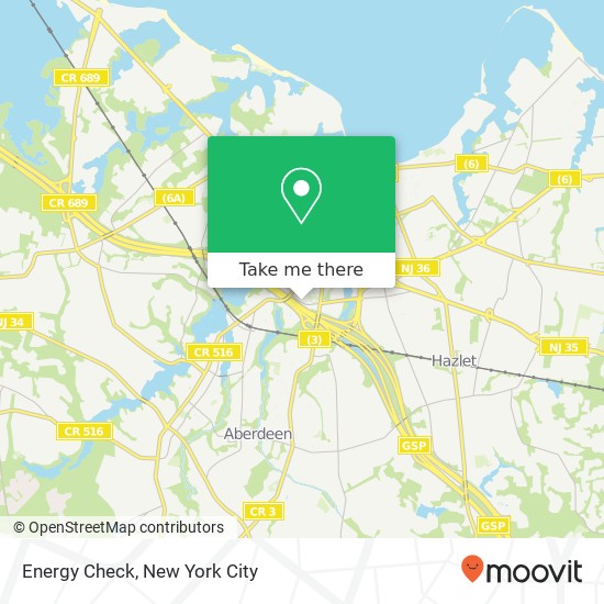 Energy Check map