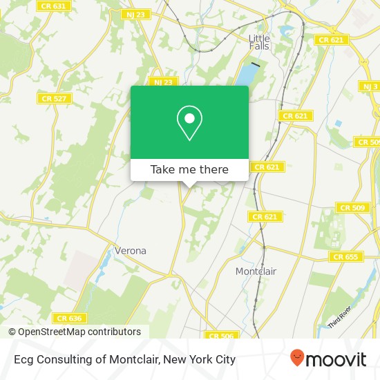 Ecg Consulting of Montclair map