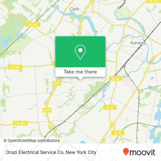 Orazi Electrical Service Co map