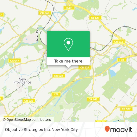Objective Strategies Inc map