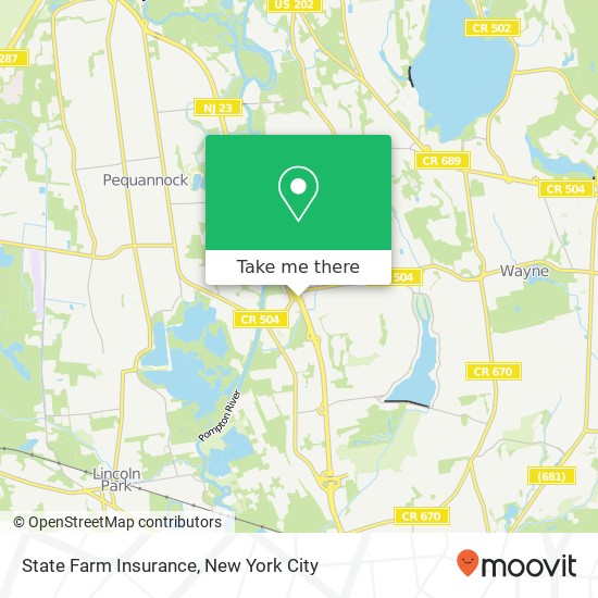 State Farm Insurance map