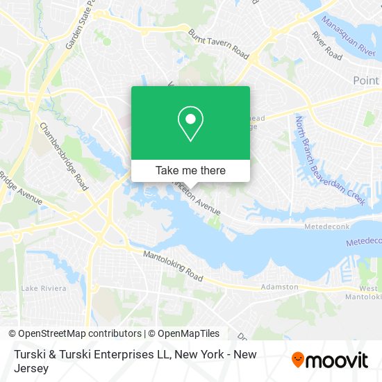 Turski & Turski Enterprises LL map