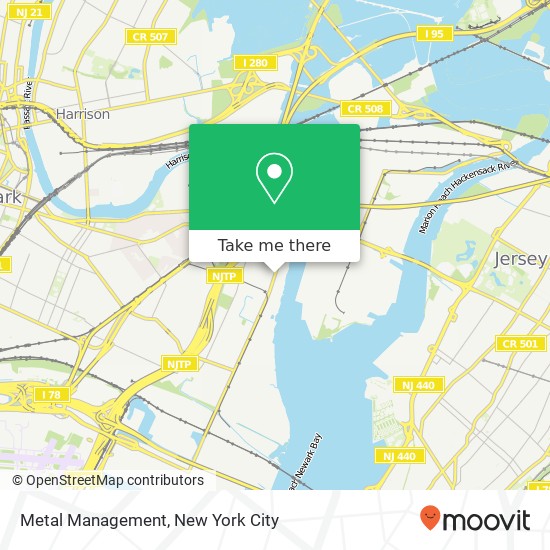 Metal Management map