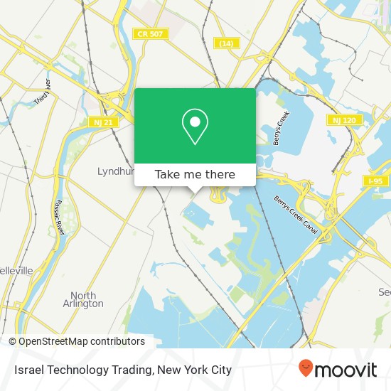 Israel Technology Trading map