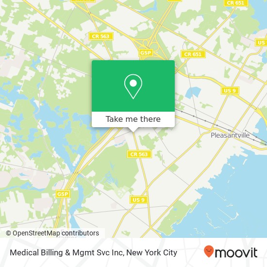 Medical Billing & Mgmt Svc Inc map