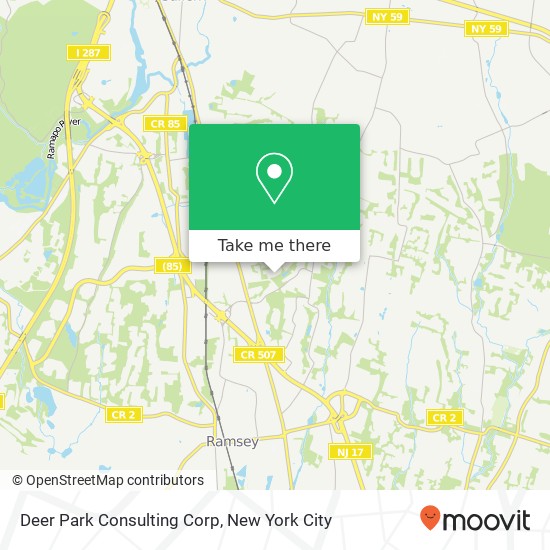 Mapa de Deer Park Consulting Corp
