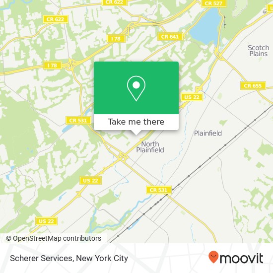 Mapa de Scherer Services