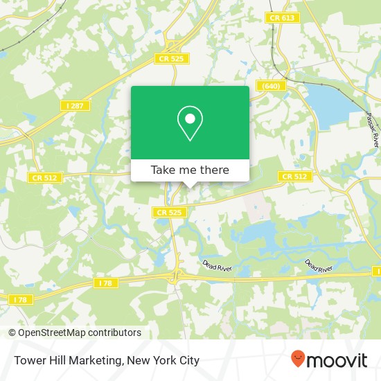 Tower Hill Marketing map