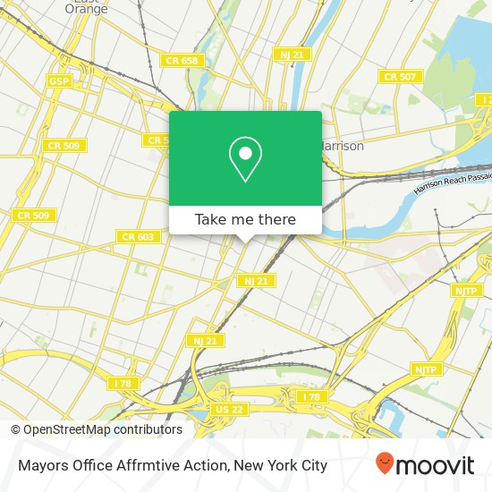 Mayors Office Affrmtive Action map
