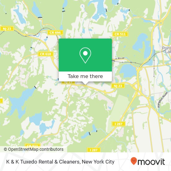 K & K Tuxedo Rental & Cleaners map