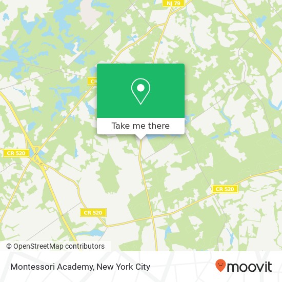 Mapa de Montessori Academy