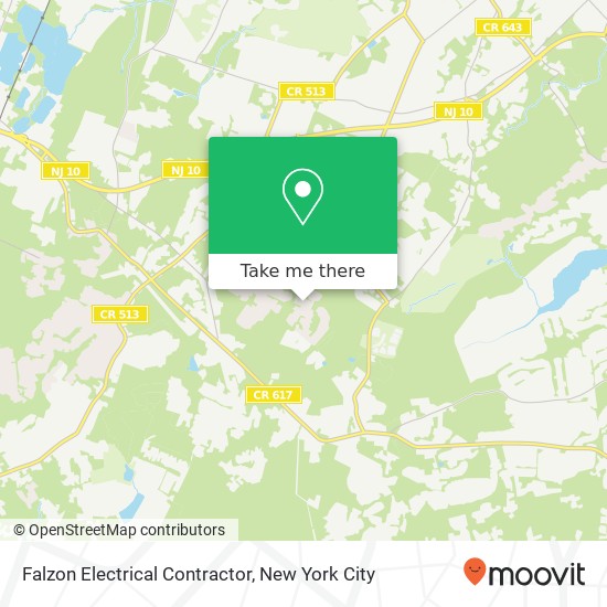 Falzon Electrical Contractor map