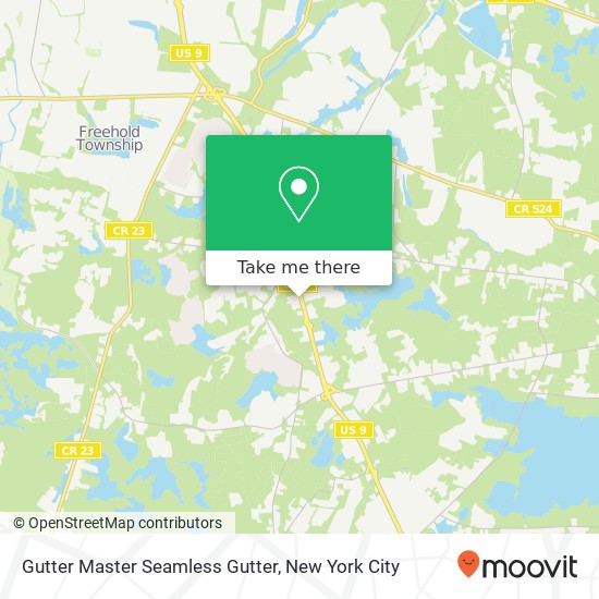 Gutter Master Seamless Gutter map