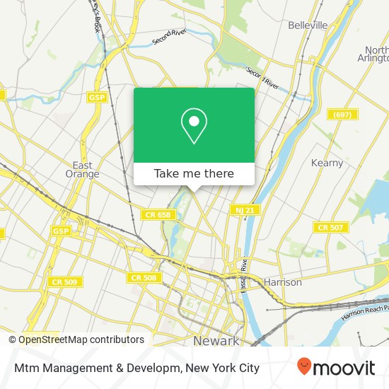 Mapa de Mtm Management & Developm