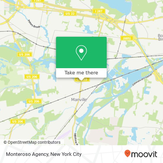 Monteroso Agency map