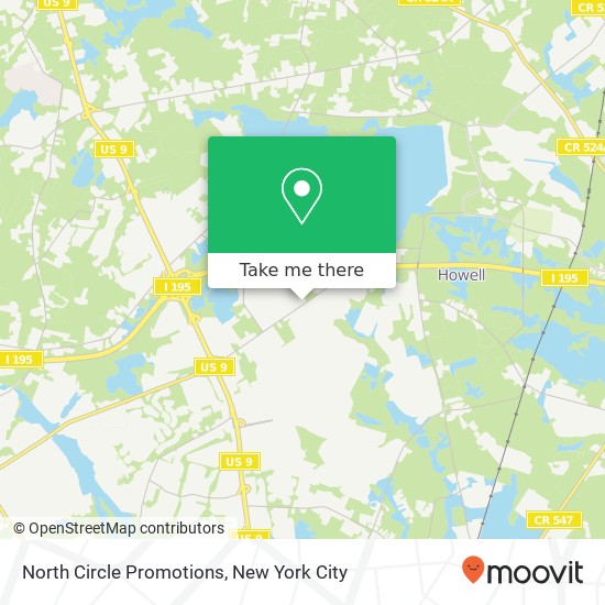 Mapa de North Circle Promotions