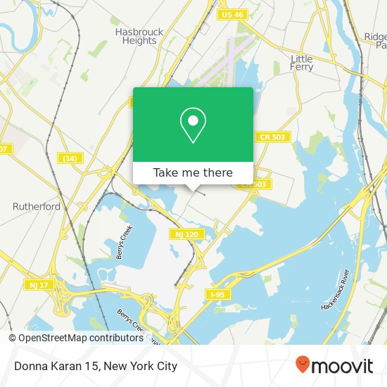 Donna Karan 15 map