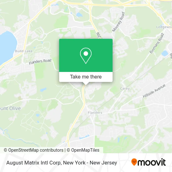August Matrix Intl Corp map