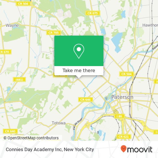 Connies Day Academy Inc map