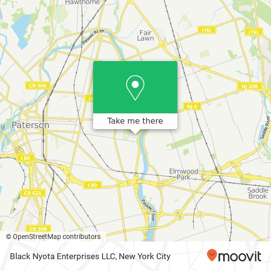 Black Nyota Enterprises LLC map