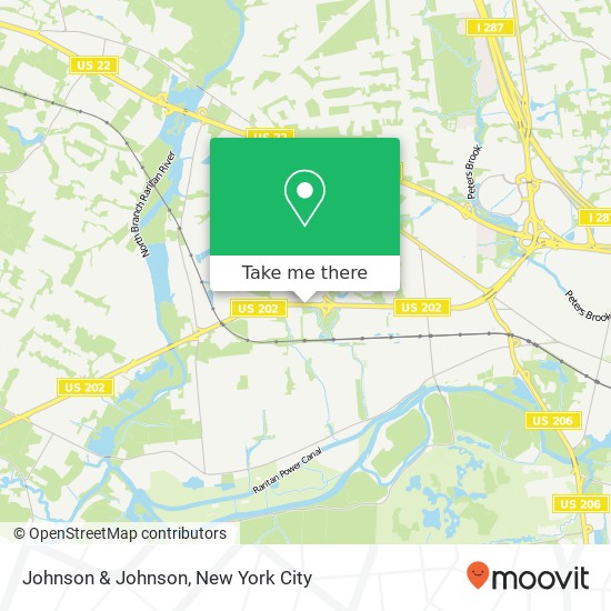 Mapa de Johnson & Johnson