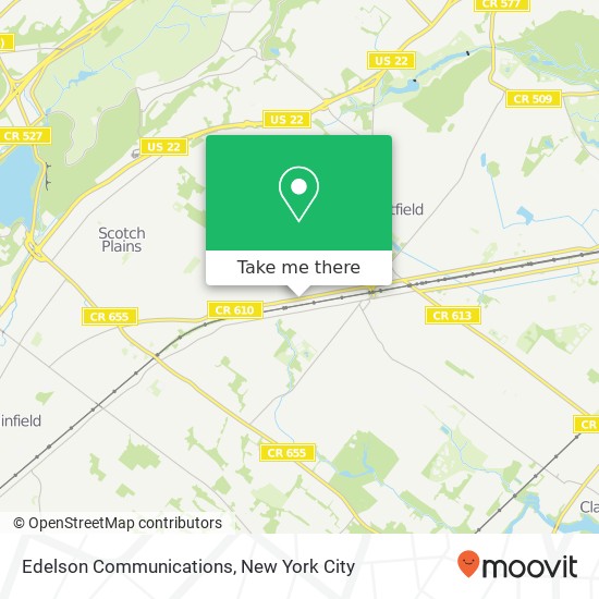 Mapa de Edelson Communications