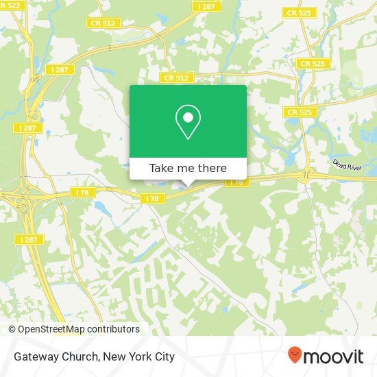 Gateway Church map