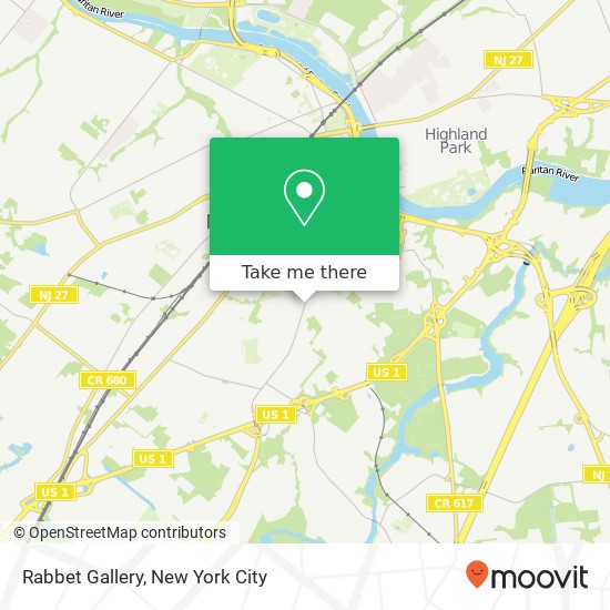 Mapa de Rabbet Gallery