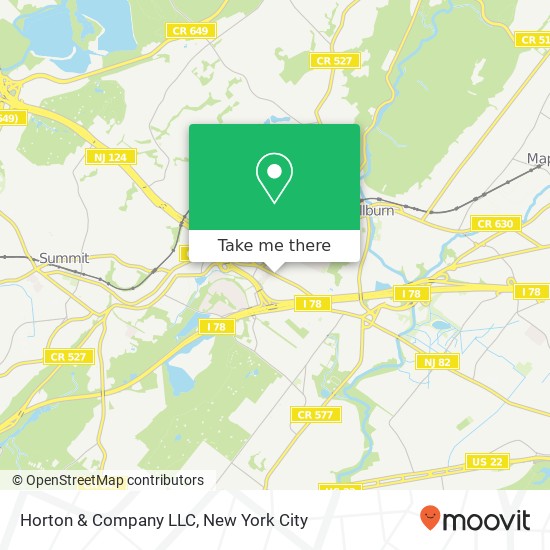 Horton & Company LLC map