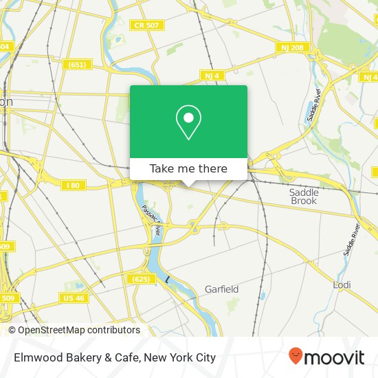 Elmwood Bakery & Cafe map