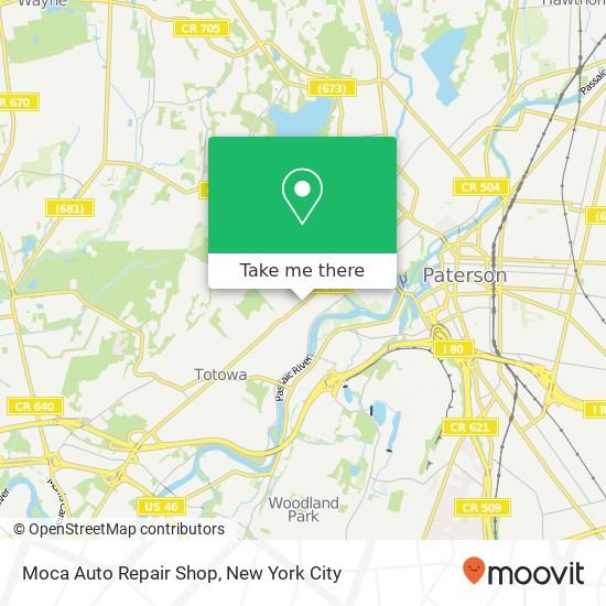 Moca Auto Repair Shop map