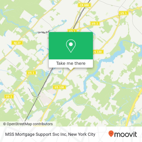 Mapa de MSS Mortgage Support Svc Inc