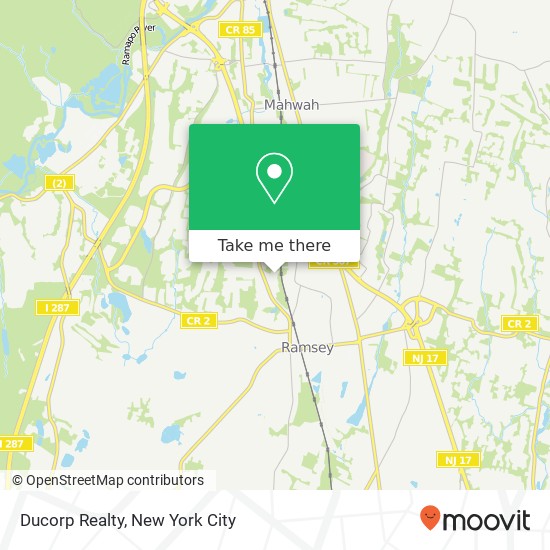 Ducorp Realty map