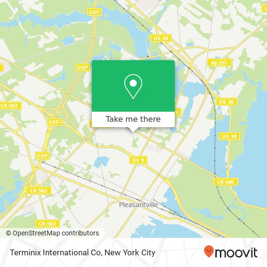 Terminix International Co map