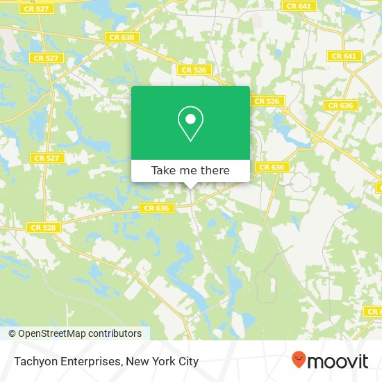 Mapa de Tachyon Enterprises