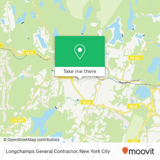 Longchamps General Contractor map