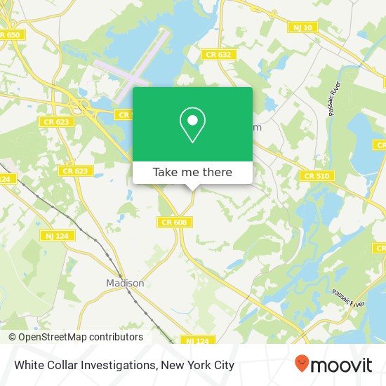 Mapa de White Collar Investigations