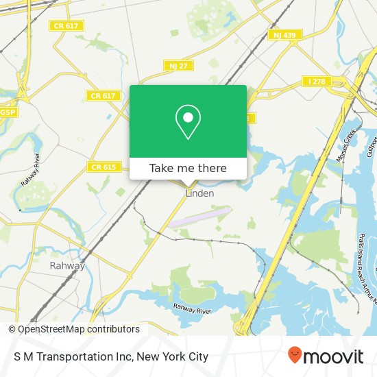 S M Transportation Inc map
