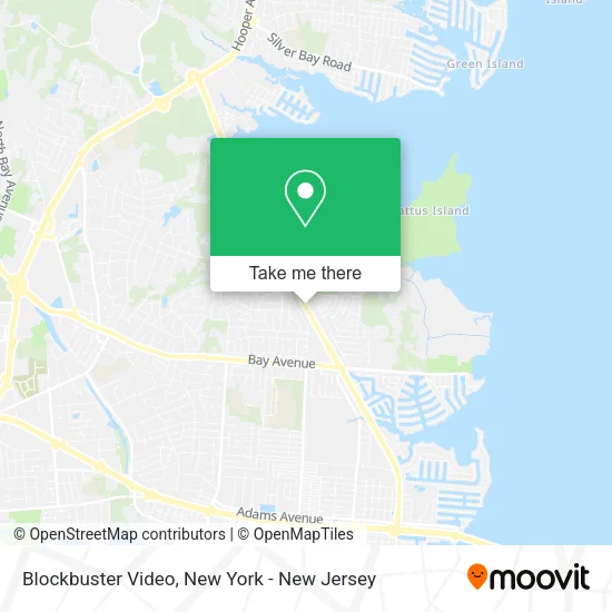 Blockbuster Video map