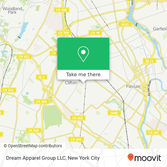 Dream Apparel Group LLC map