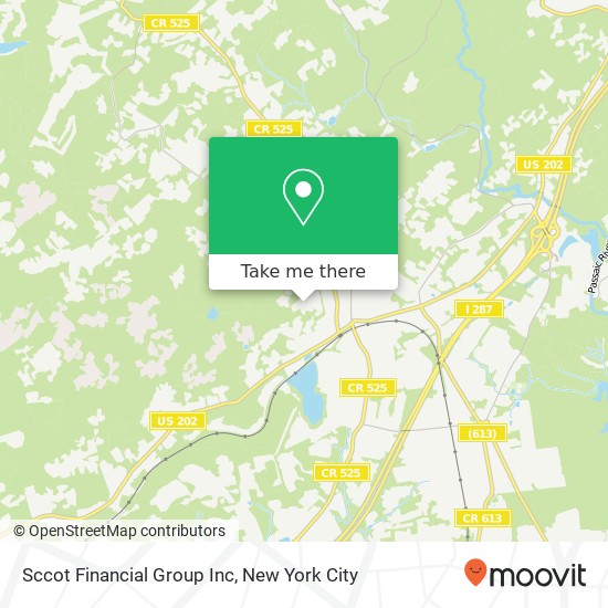 Sccot Financial Group Inc map