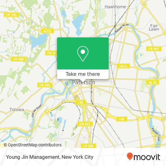 Mapa de Young Jin Management