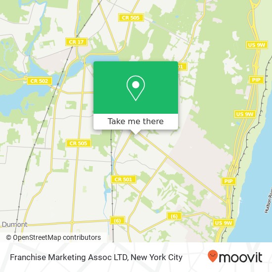 Franchise Marketing Assoc LTD map