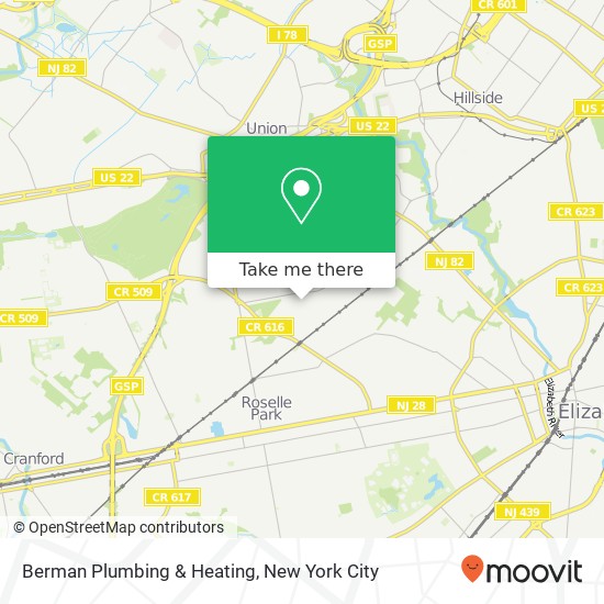 Mapa de Berman Plumbing & Heating