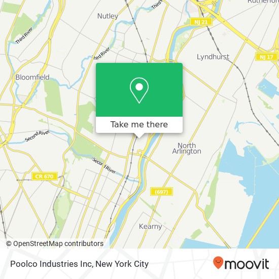 Mapa de Poolco Industries Inc