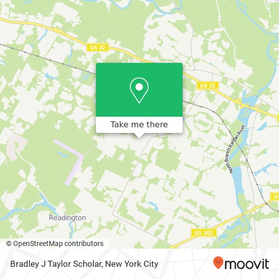 Mapa de Bradley J Taylor Scholar