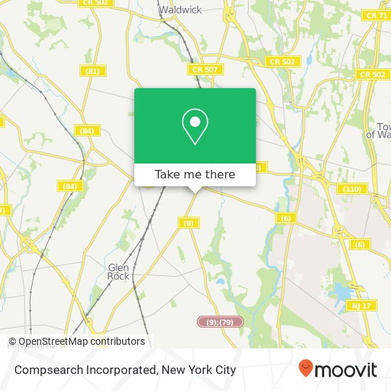 Compsearch Incorporated map